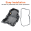 Motorölwanne mit Dichtung 11110-6RC1B 111106RC1B 3