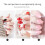 24pcs/sheet Waterproof Double Sided Fake Nail Glue 5