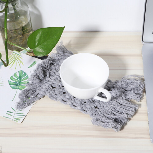Elegant Anti-Skid Rectangular Cotton Thread Cup 1