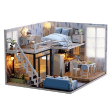 DIY Doll House Cute Dollhouse Miniature House Toy