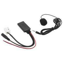 Bluetooth 5.0 AUX-in Kabel Auto Stereo Audio Adapter Ersatz für RCD310 RCD510 RNS510 mit Mikrofon