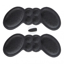 1 Pair Heel Pads Non-Slip Self-Adhesive Removable Wear-resistant Sweat-absorbent Avoid Rubbing Easy to Use Women Anti-Slip Heel Grips Shoes Accessory