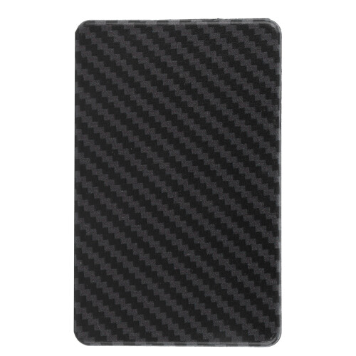Imitation Carbon Fiber Card Holder Portable