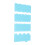 4PCS Cake Scraper Icing Smoother Plastic Icing 9