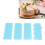 4PCS Cake Scraper Icing Smoother Plastic Icing 12