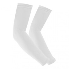 1 Pair Solid Color Arm Sleeves High Elasticity Thin Moisture Wicking Adult Outdoor Sport Ice Silk Cycling Gloves Costume Accessories