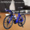 Finger Mountain mini-vélo en alliage modèle bleu 7