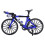 Finger Mountain mini-vélo en alliage modèle bleu 2