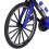 Finger Mountain mini-vélo en alliage modèle bleu 10