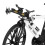 Finger Mountain Modèle de vélo en alliage mini blanc 8