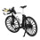 Finger Mountain Modèle de vélo en alliage mini blanc 1