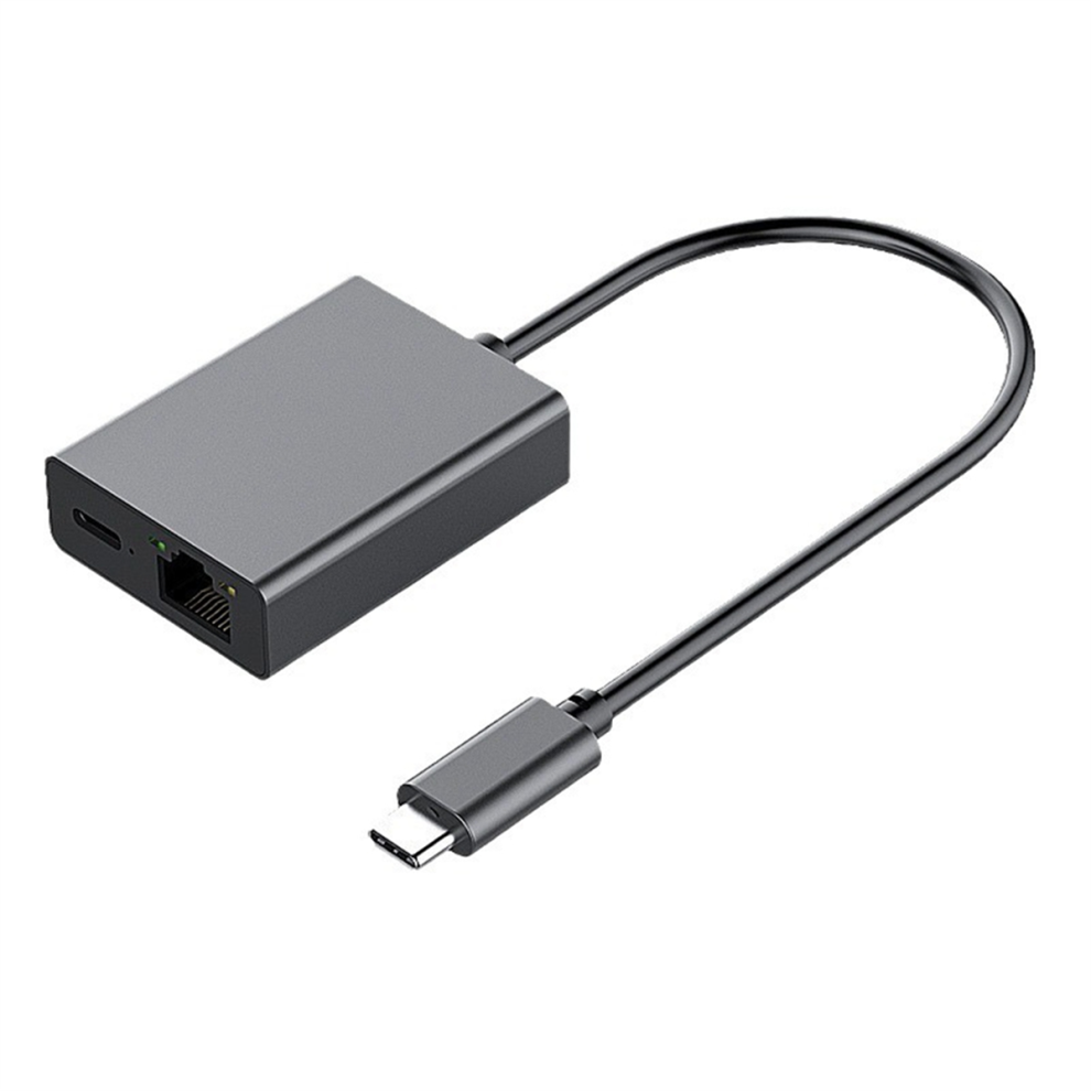 Type-C Ethernet Adapter To Rj45 Gigabit Network Ca 4853542205909