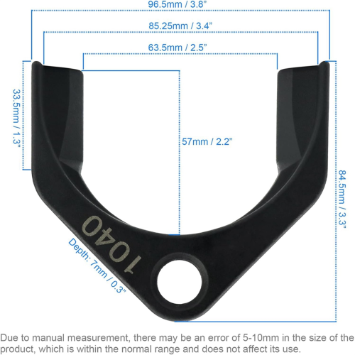 1040 CV Joint Puller Adapter - 63mm Wide Opening, 2