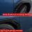 Auto Seite Flügel Lufteinlass Abdeckung Trim für 6