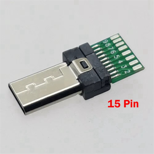 10Pcs Micro-USB Terminal Plug Jack Connector 10Pin 2