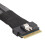 Câble Mini SAS argent SFF8654 8i-2 8643 0,8 m 13