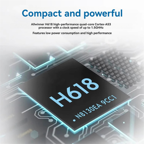 For Zero 2W 1GB RAM H618 Quad-Core -A53 for Mini P 1