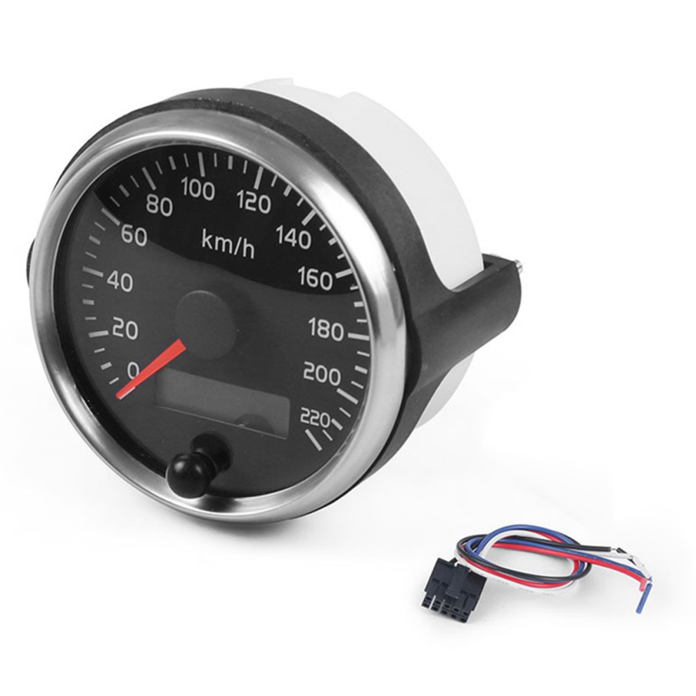 Car Universal 85Mm Speedometer Odometer Dual Funct Light 4853542220438