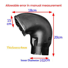Obere 4" Air Ram Schnorchelköpfe ersetzen durch