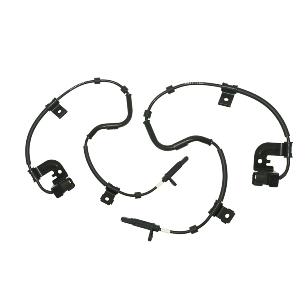 2Pcs Abs Wheel Speed Sensor 95680-4D000 95680-4D10 Black 4853542225235