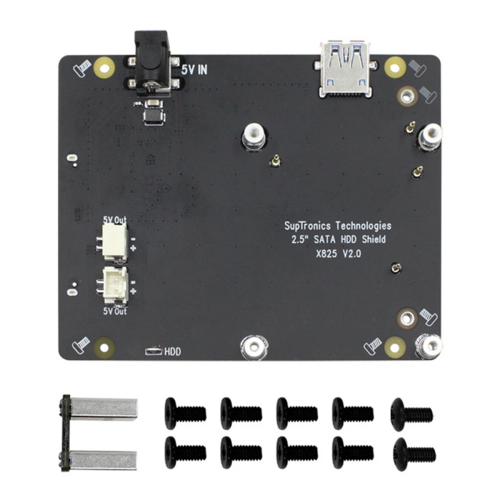 X825 V2.0 2.5Inch HDD/SSD Storage Expansion Board+ 2