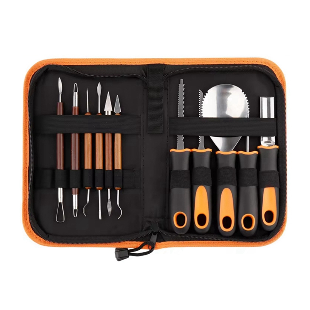 Semoic Halloween Pumpkin Carving Set Knife Children's Adu