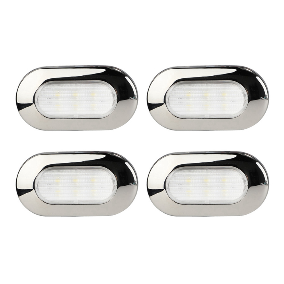 4Pcs Led Courtesy Step S Accent Utility Light 4853542235517