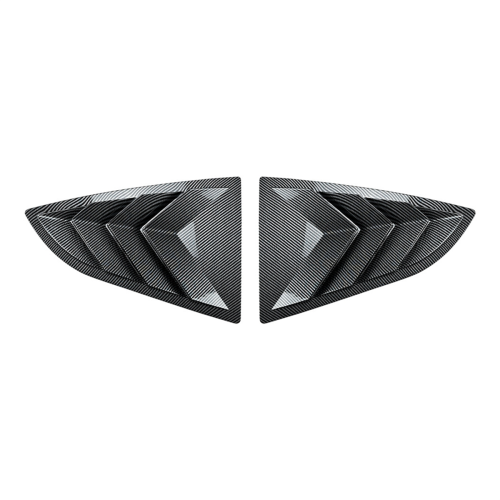 Car Rear Triangular Window Louvers Shutters Blinds 1