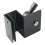Solar Panel Bracket Black for Car Roof Rain Gutter 5