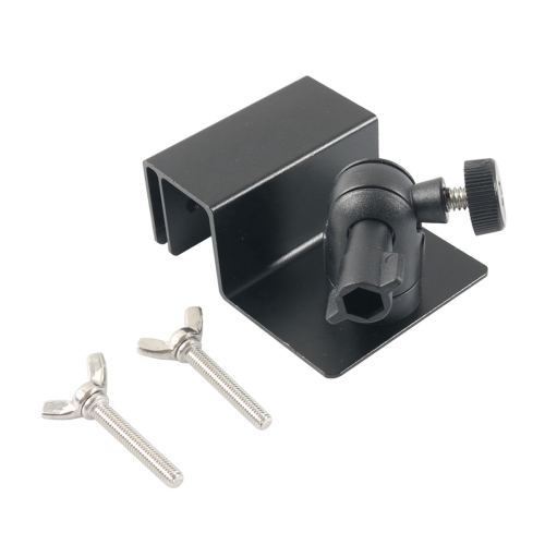 Solar Panel Bracket Black for Car Roof Rain Gutter 2