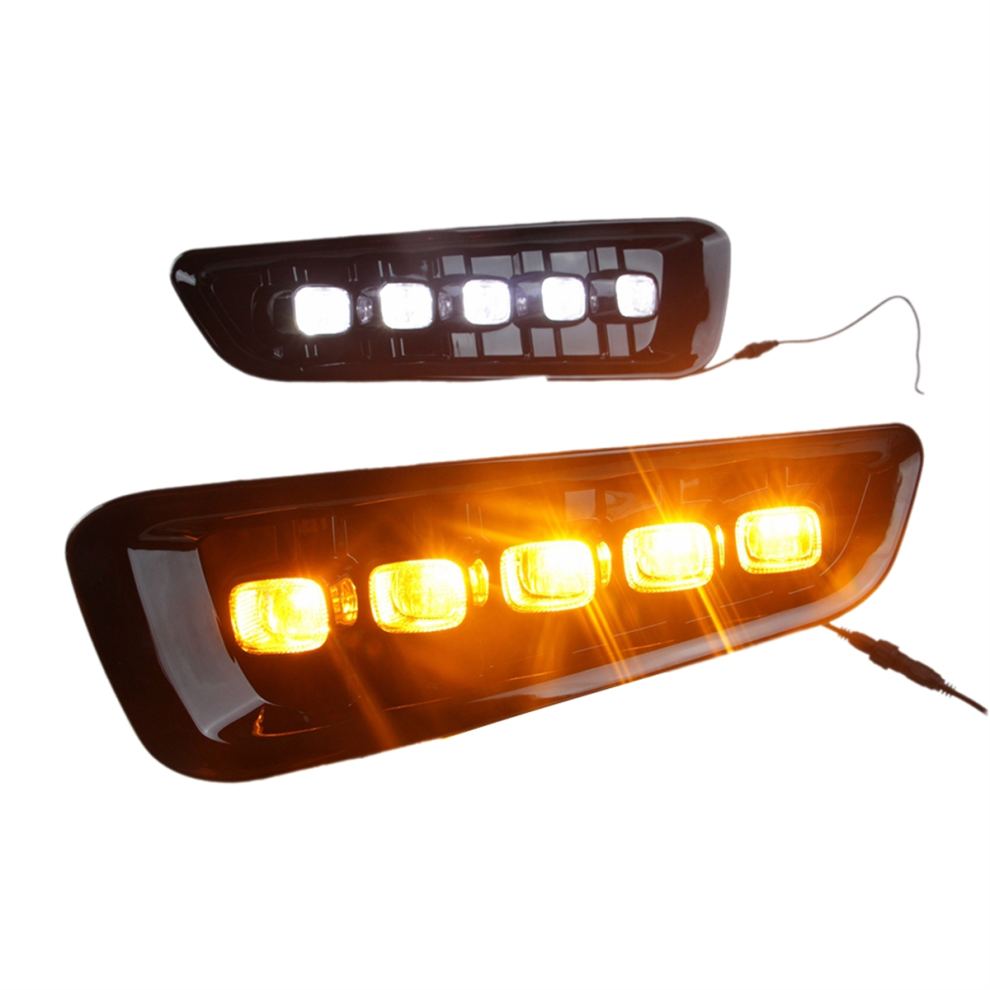 Car Head Drl Daytime Running Daul Clour Light 4853542242270
