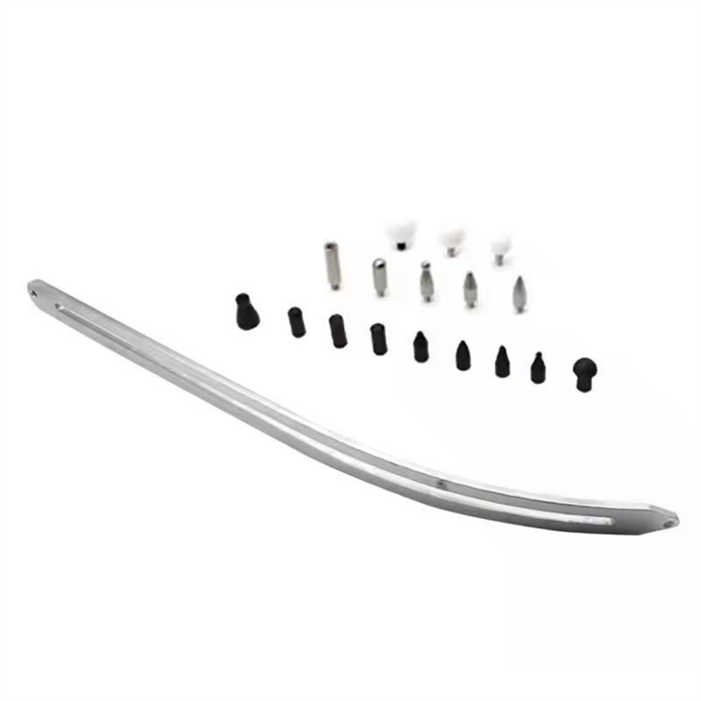 Car Slide Bar Crowbar Tool Kits Paintless Dent Rep Silver 4853542245660