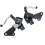 1Pair 4-Pins Rear Suspension Height Level Sensor B 9