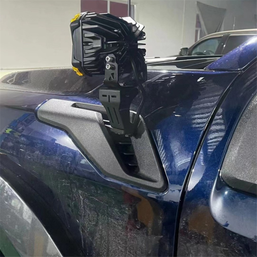 Front Engine Hood Side Spotlight A-Pillar Mounting 2