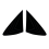 Car Rear Triangular Window Louvers Shutters Blinds 1