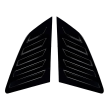 Car Rear Triangular Window Louvers Shutters Blinds