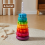 Rainbow Circle Stacker Montessoritoy is Suitable f 3