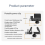 SSD Holder Clamp for BMPCC 4K 6K PRO Camera T5 T7 8