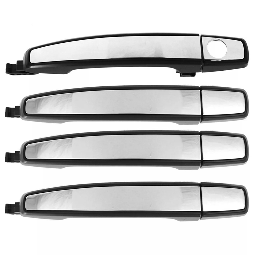 Chrome Exterior Door Handle Pull Set 25936893 2593 4853542268225