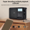 Portable Internet Radio Best Reception FM Bluetoot 4