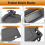 Dark Gray Sun Visor Car Front Left for 2006-2011 8 11