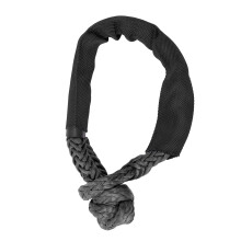 33069lbs Synthetic Soft Shackle Off Road Recovery Rope for ATV SUV Truck Black