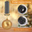 5 Pcs Ornament Spinner Rotator Battery Operated Wi 6
