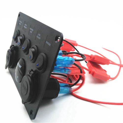 Boat Switch Panel Car Waterproof Digital Voltmeter 2