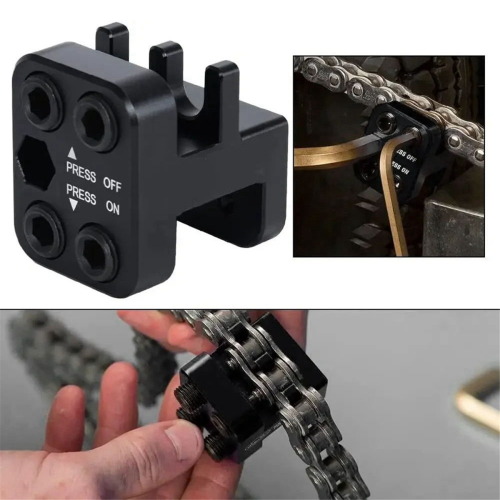 Motorcycle ATV Main Link Stamping Tool Chain Press 2