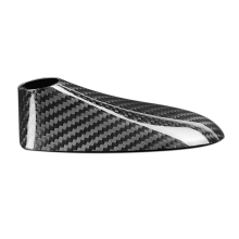 Real Hard Carbon Fiber Car Antenna Fin Cover Trim