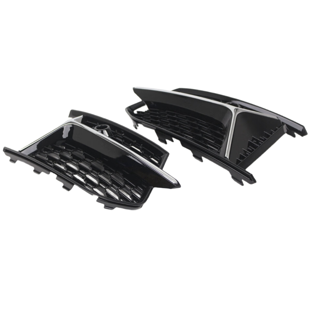 Front Bumper Grille Cover For A6 C8 2019-2023 Fog 4853593005060
