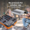 4-Kanal-DJ-Audiomixer mit Bluetooth-Hall 10