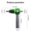 Electric Aerodynamic Rivet Tool Kit Nut with M3M4M 8