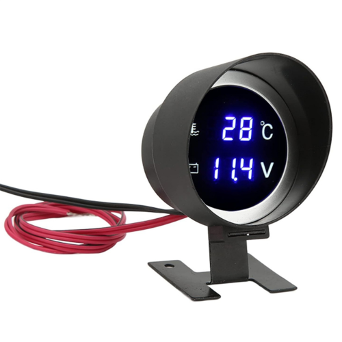 Voltmeter zur Messung der Wassertemperatur im Auto DC 9-36V Mot 2